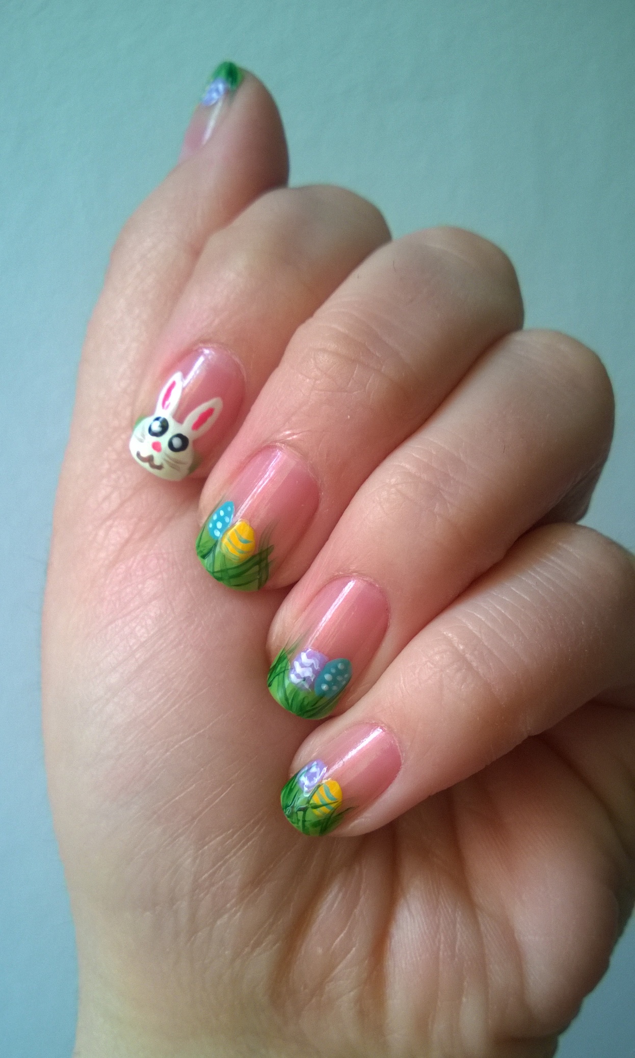 Nailart Osterhasi