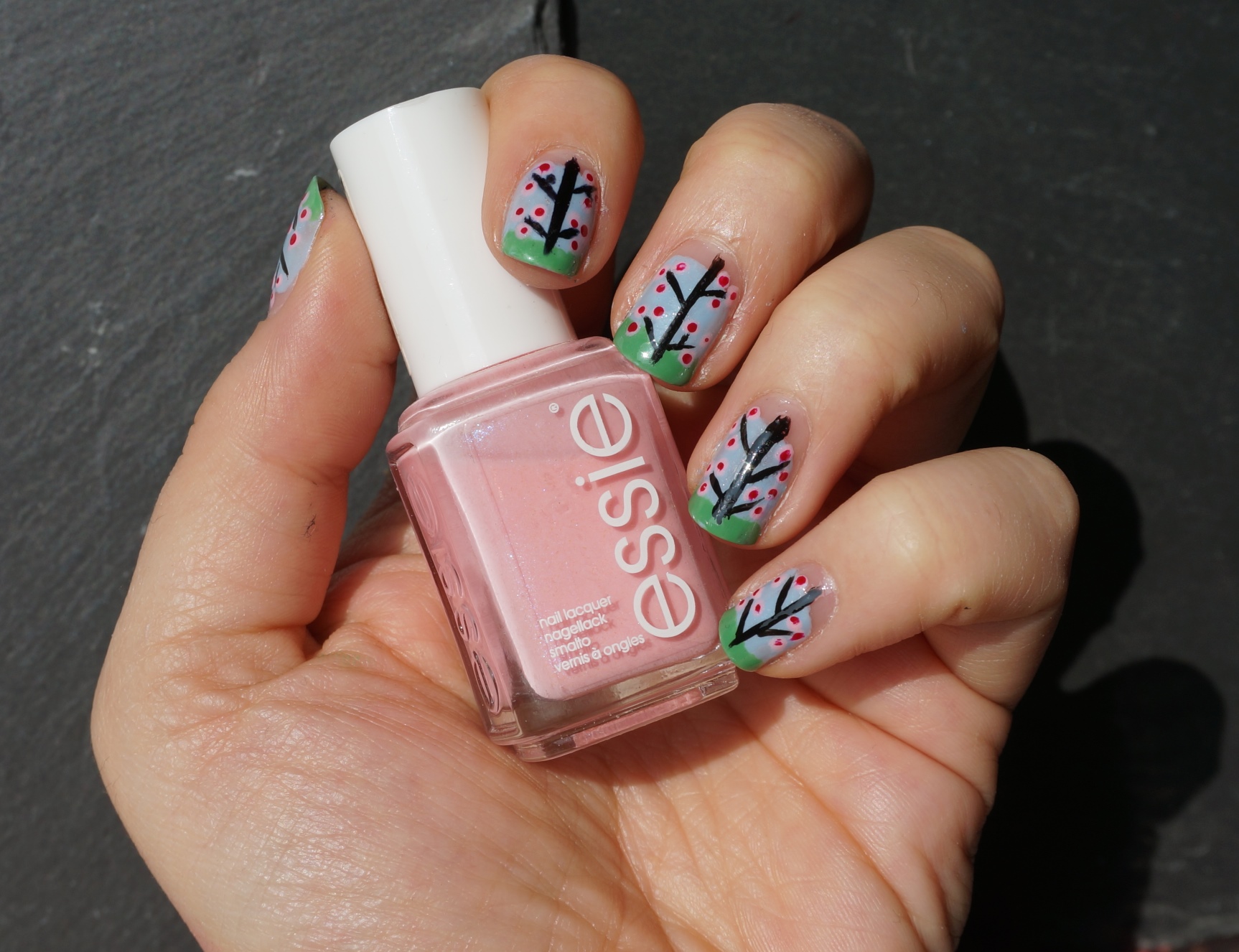 Nailart Cherry Blossom