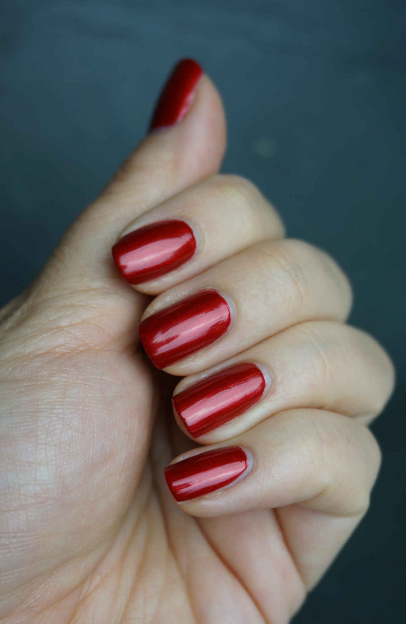 OPI danke-shiny red