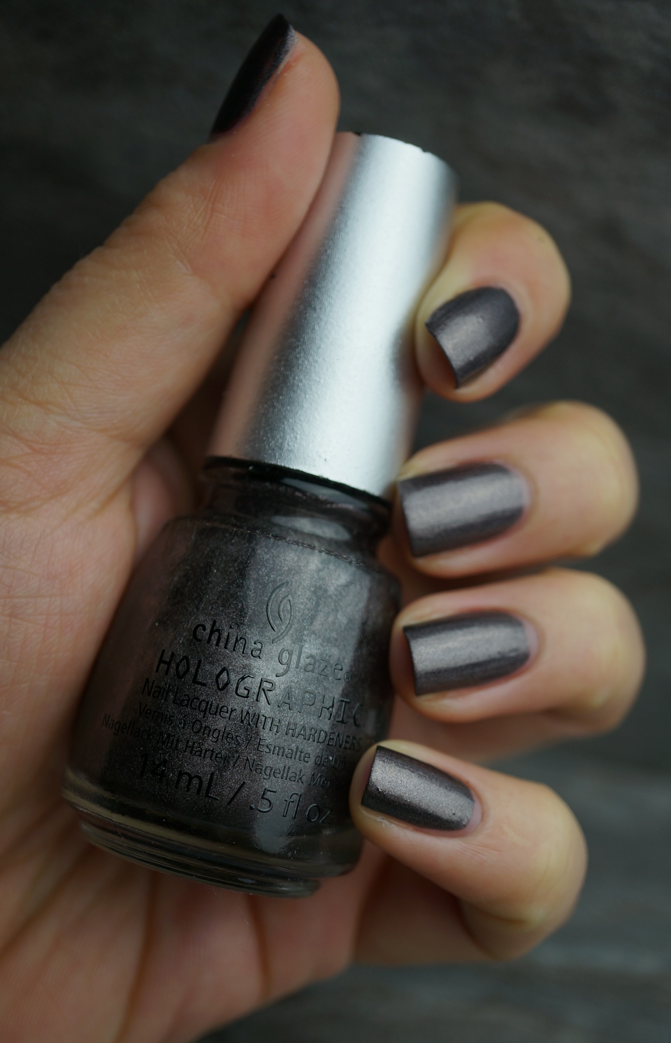 China Glaze galactic grey