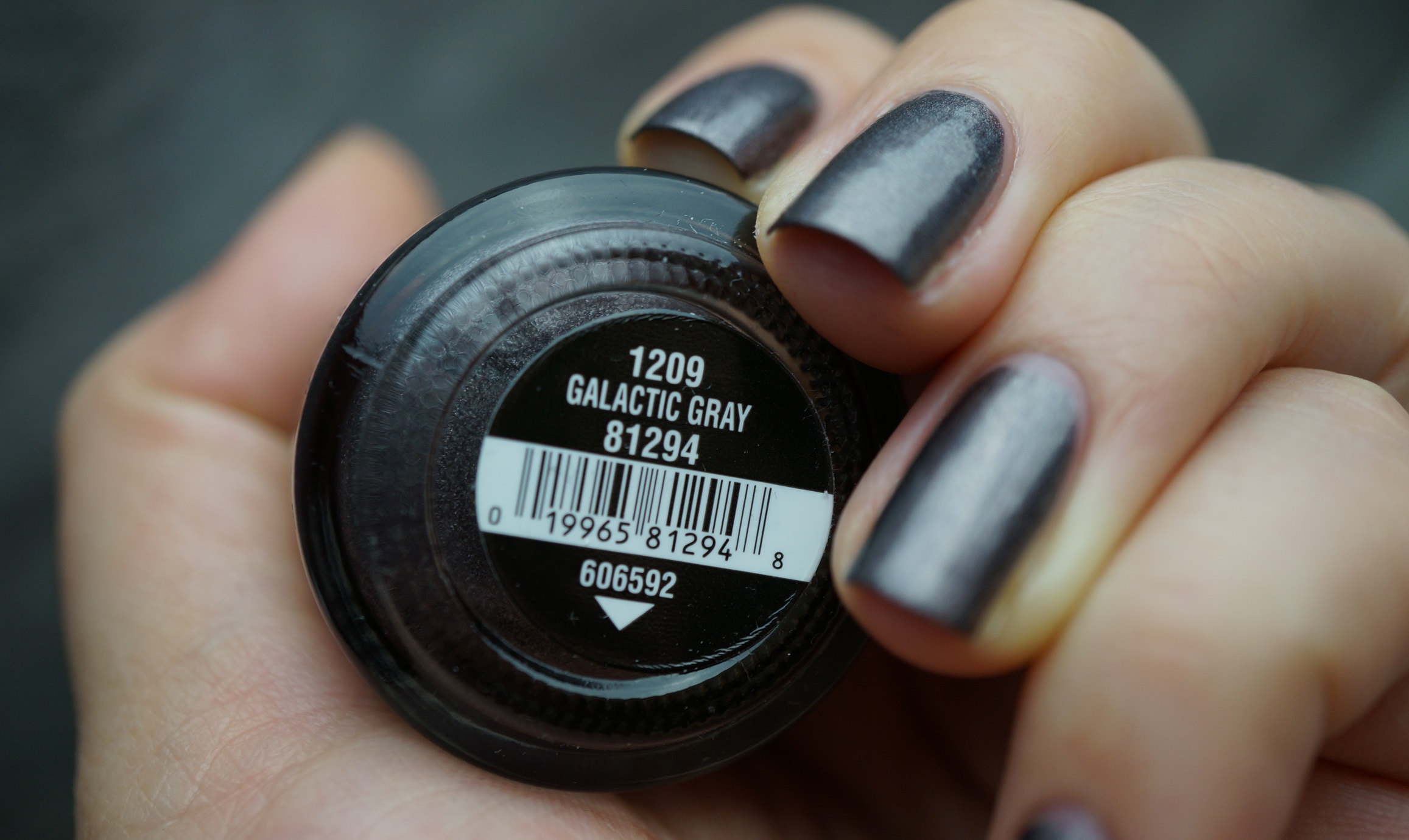 China Glaze galactic grey